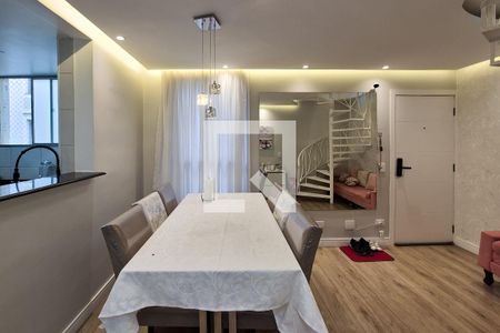 Sala de Jantar de apartamento à venda com 2 quartos, 110m² em Vila Labor, São Bernardo do Campo