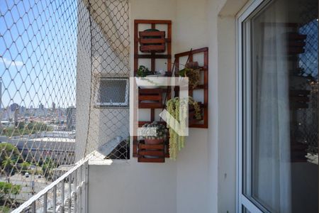 Varanda da Sala de apartamento à venda com 2 quartos, 72m² em Jardim, Santo André