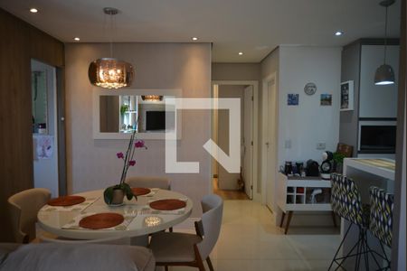 Sala de apartamento à venda com 2 quartos, 72m² em Jardim, Santo André