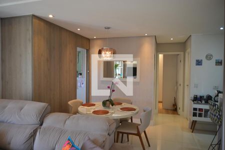 Sala de apartamento à venda com 2 quartos, 72m² em Jardim, Santo André