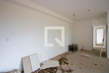 Sala/Cozinha/Varanda gourmet de apartamento à venda com 3 quartos, 104m² em Vila Assunção, Santo André