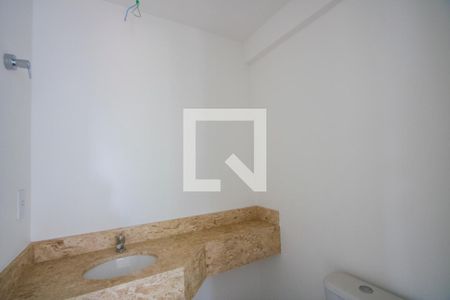 Lavabo de apartamento à venda com 3 quartos, 104m² em Vila Assunção, Santo André