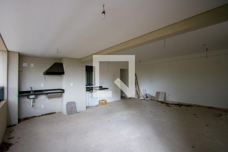 Sala/Cozinha/Varanda gourmet de apartamento à venda com 3 quartos, 104m² em Vila Assunção, Santo André