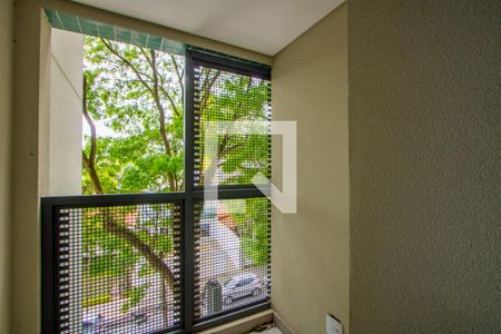 Área de serviço - Varanda de apartamento à venda com 3 quartos, 104m² em Vila Assunção, Santo André