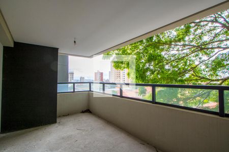 Sala/Cozinha/Varanda gourmet de apartamento à venda com 3 quartos, 104m² em Vila Assunção, Santo André