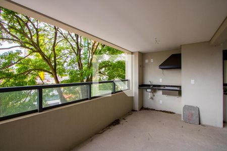 Sala/Cozinha/Varanda gourmet de apartamento à venda com 3 quartos, 104m² em Vila Assunção, Santo André