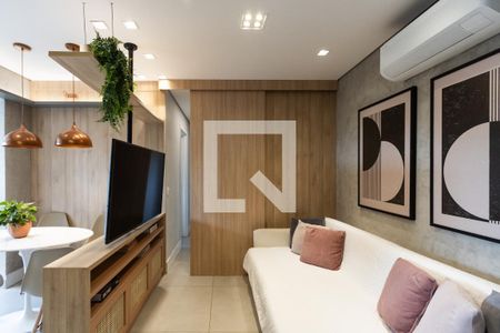 Sala de apartamento à venda com 2 quartos, 71m² em Barra Funda, São Paulo