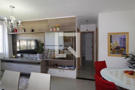 Sala de apartamento à venda com 2 quartos, 50m² em Jardim Carvalho, Porto Alegre