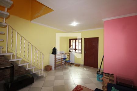 Sala de casa de condomínio à venda com 3 quartos, 130m² em Vila Amalia (zona Norte), São Paulo