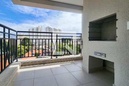 Varanda Gourmet de apartamento à venda com 2 quartos, 58m² em Vila Goncalves, São Bernardo do Campo
