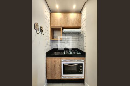 Sala/Cozinha de apartamento para alugar com 1 quarto, 37m² em Indianópolis, São Paulo