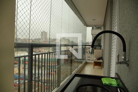 Varanda da Sala de apartamento à venda com 2 quartos, 71m² em Assunção, São Bernardo do Campo