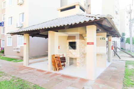 Área comum - Churrasqueira de apartamento à venda com 2 quartos, 46m² em Mato Grande, Canoas