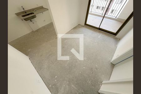 Sala/Cozinha de apartamento à venda com 2 quartos, 45m² em Pompeia, São Paulo