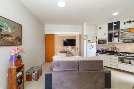 Sala de apartamento à venda com 2 quartos, 47m² em João Pinheiro, Belo Horizonte