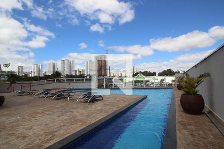 Área comum - Piscina de apartamento para alugar com 1 quarto, 45m² em Jardim America, Sorocaba