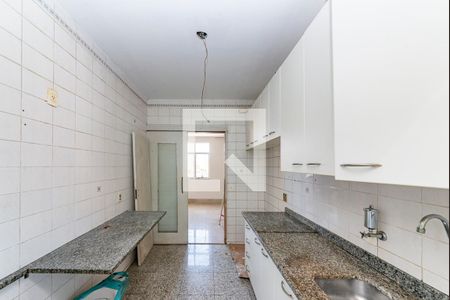 Cozinha de apartamento à venda com 3 quartos, 128m² em Grajaú, Belo Horizonte