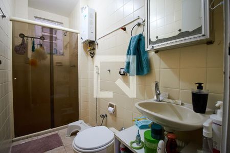 Banheiro de apartamento à venda com 1 quarto, 46m² em Vila Isabel, Rio de Janeiro