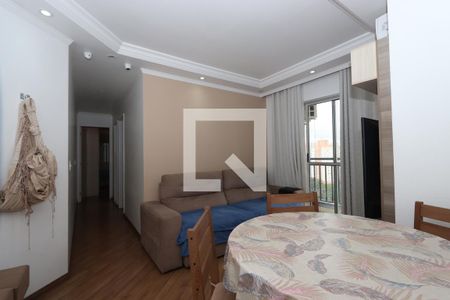 Sala de apartamento para alugar com 2 quartos, 50m² em Jardim Três Marias, São Paulo