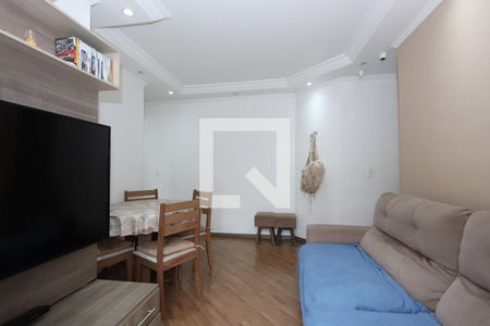 Sala de apartamento para alugar com 2 quartos, 50m² em Jardim Três Marias, São Paulo