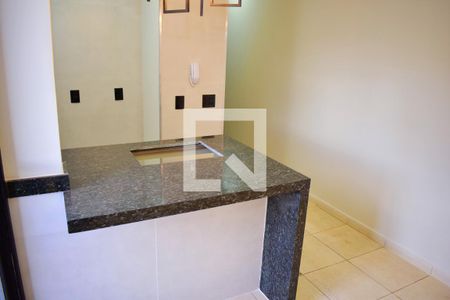 Sala/Cozinha de apartamento para alugar com 1 quarto, 45m² em Jardim Paulistano, Ribeirão Preto