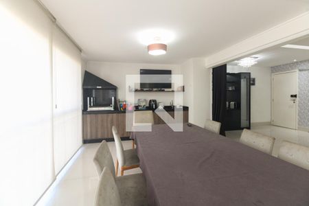 Varanda Gourmet  de apartamento à venda com 3 quartos, 135m² em Parque São Jorge, São Paulo