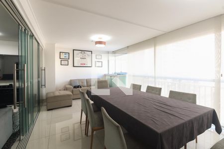 Varanda Gourmet  de apartamento à venda com 3 quartos, 135m² em Parque São Jorge, São Paulo