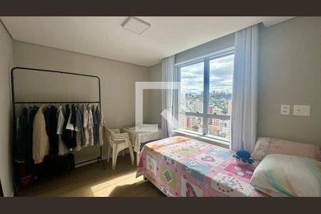 Quarto  de apartamento à venda com 3 quartos, 93m² em Lourdes, Belo Horizonte