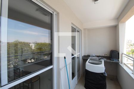Varanda da Sala de apartamento à venda com 2 quartos, 60m² em Ouro Preto, Belo Horizonte