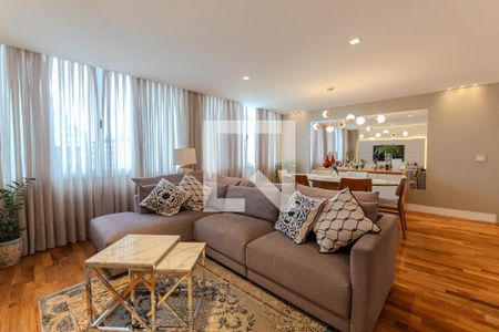 Sala de apartamento à venda com 3 quartos, 163m² em Bela Vista, São Paulo