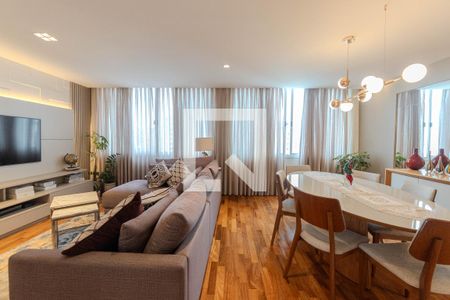 Sala de apartamento à venda com 3 quartos, 163m² em Bela Vista, São Paulo