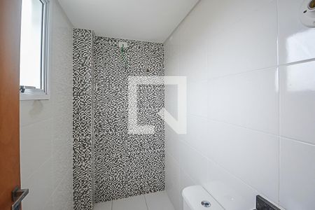 Banheiro da Suíte de apartamento à venda com 3 quartos, 80m² em Vila Alvinopolis, São Bernardo do Campo