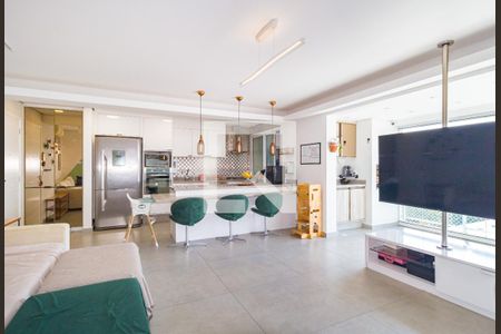 Sala de apartamento à venda com 2 quartos, 84m² em Pari, São Paulo