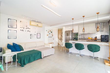 Sala de apartamento à venda com 2 quartos, 84m² em Pari, São Paulo