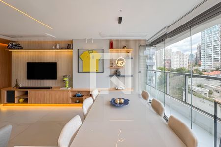 Varanda gourmet de apartamento à venda com 2 quartos, 120m² em Paraíso, São Paulo