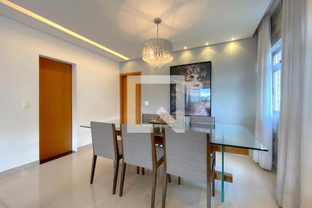 Sala de Jantar de apartamento à venda com 4 quartos, 260m² em Buritis, Belo Horizonte