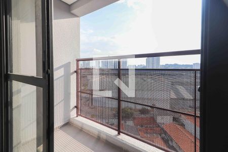 Varanda da Sala/Cozinha de apartamento à venda com 2 quartos, 37m² em Vila Sonia, São Paulo