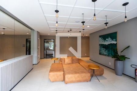 Hall Social de apartamento para alugar com 2 quartos, 53m² em Botafogo, Campinas