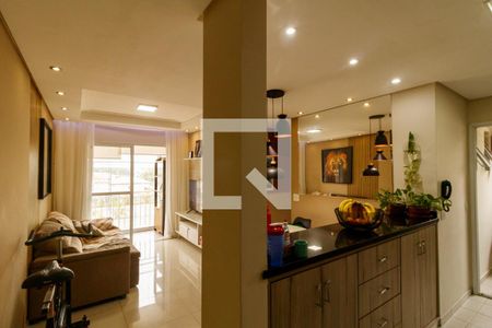 Sala de apartamento à venda com 3 quartos, 65m² em Parque Novo Mundo, São Paulo