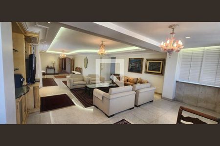 Sala de apartamento para alugar com 4 quartos, 280m² em Lourdes, Belo Horizonte