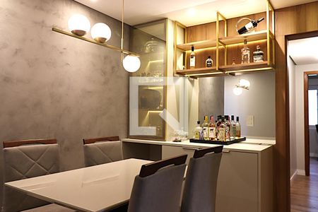 Sala de Jantar de apartamento à venda com 3 quartos, 83m² em Menino Deus, Porto Alegre