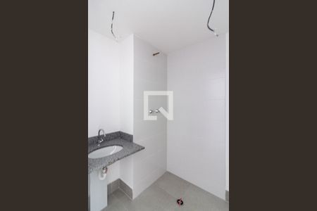 Banheiro de kitnet/studio à venda com 1 quarto, 29m² em Santo Amaro, São Paulo