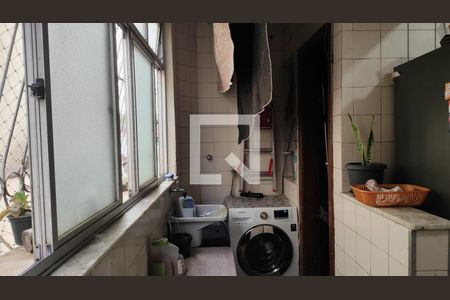 Área de Serviço de apartamento à venda com 3 quartos, 94m² em Havaí, Belo Horizonte
