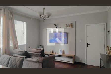 Sala de apartamento à venda com 3 quartos, 94m² em Havaí, Belo Horizonte