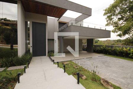 Fachada de casa de condomínio à venda com 4 quartos, 523m² em Condados da Lagoa, Lagoa Santa