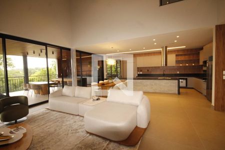 sala de casa de condomínio à venda com 4 quartos, 523m² em Condados da Lagoa, Lagoa Santa