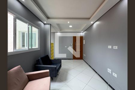 Sala de apartamento para alugar com 2 quartos, 92m² em Jardim Bela Vista, Santo André