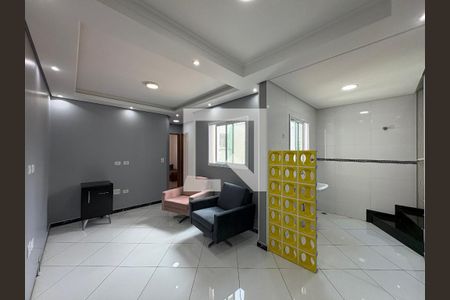 Sala de apartamento para alugar com 2 quartos, 92m² em Jardim Bela Vista, Santo André