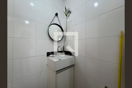Lavabo de apartamento para alugar com 2 quartos, 92m² em Jardim Bela Vista, Santo André