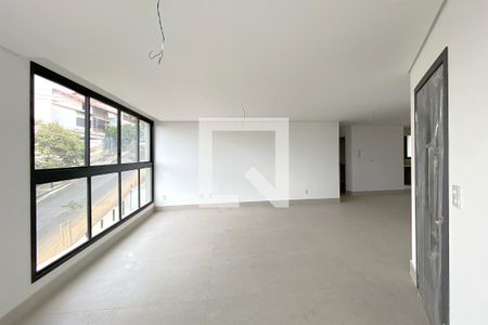 Sala de apartamento à venda com 3 quartos, 120m² em Santa Lúcia, Belo Horizonte